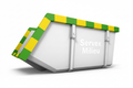 Servex Milieu container witte achtergrond