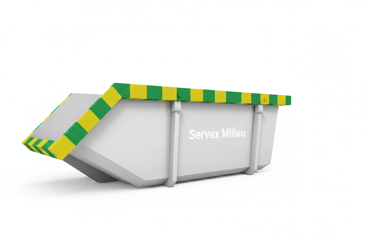Servex Milieu container witte achtergrond
